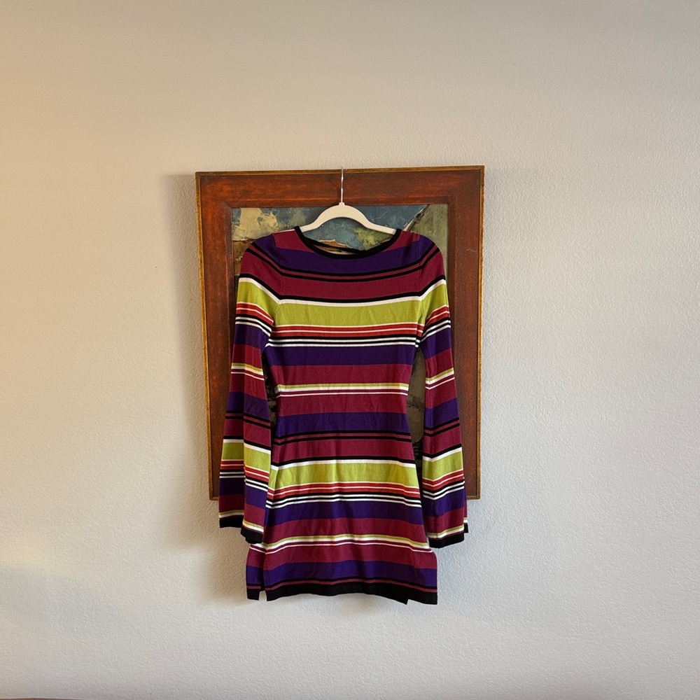 Tiger Mist Multicolor Striped Dress